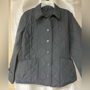 Brooks Brothers Women's Black Quilted Jacket
